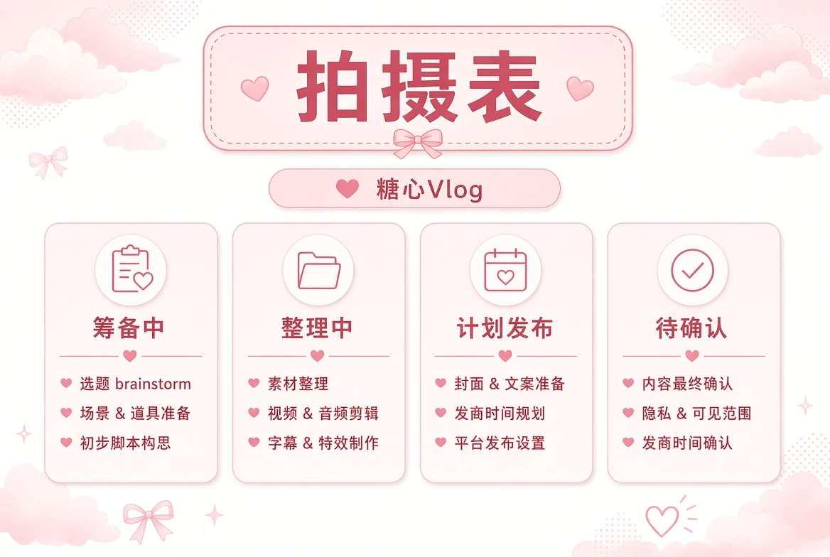 排期栏状态整理